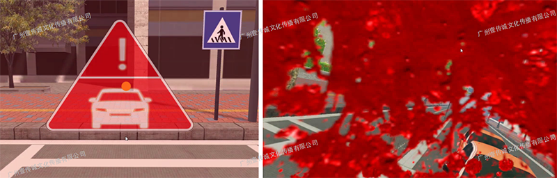 廣州壹傳誠VR 虛擬交通安全體驗 交通安全模擬系統(tǒng) 學(xué)生交通安全系統(tǒng)